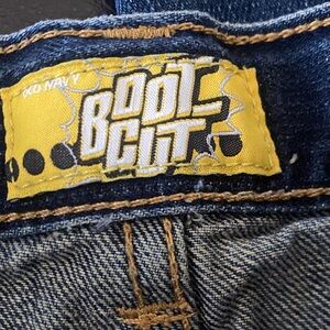 Old Navy big boy size 14 Dark Blue Bootcut Jeans